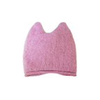H-25-50｜ふわふわ アンゴラ 猫耳 ニットワッチ