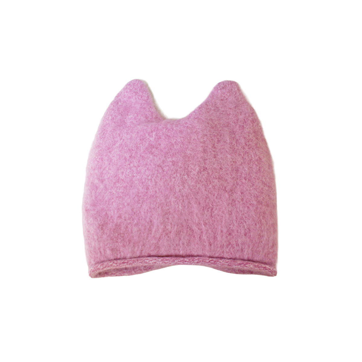 H-25-50｜ふわふわ アンゴラ 猫耳 ニットワッチ