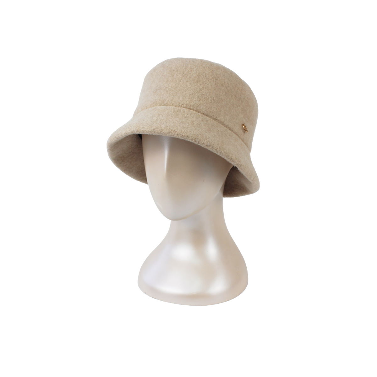 B-55-60/61｜【Sサイズ展開あり】ウールフェルト バケットハット チャーム付き