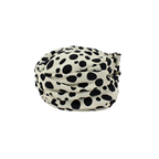 5G214｜【アトリエメイド】モノトーン ドット柄 リボントークベレー