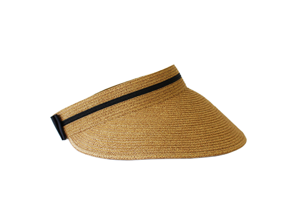 ・M-38-40｜【一級遮光】【たためる】バックリボン ペーパー サンバイザー