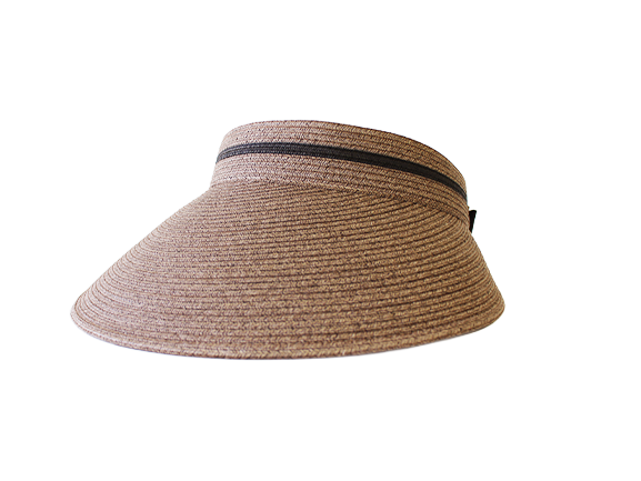 ・M-38-40｜【一級遮光】【たためる】バックリボン ペーパー サンバイザー