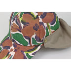 B-17-06｜【一級遮光】たれ付き・たれ無し2WAY 花柄コットンキャップ