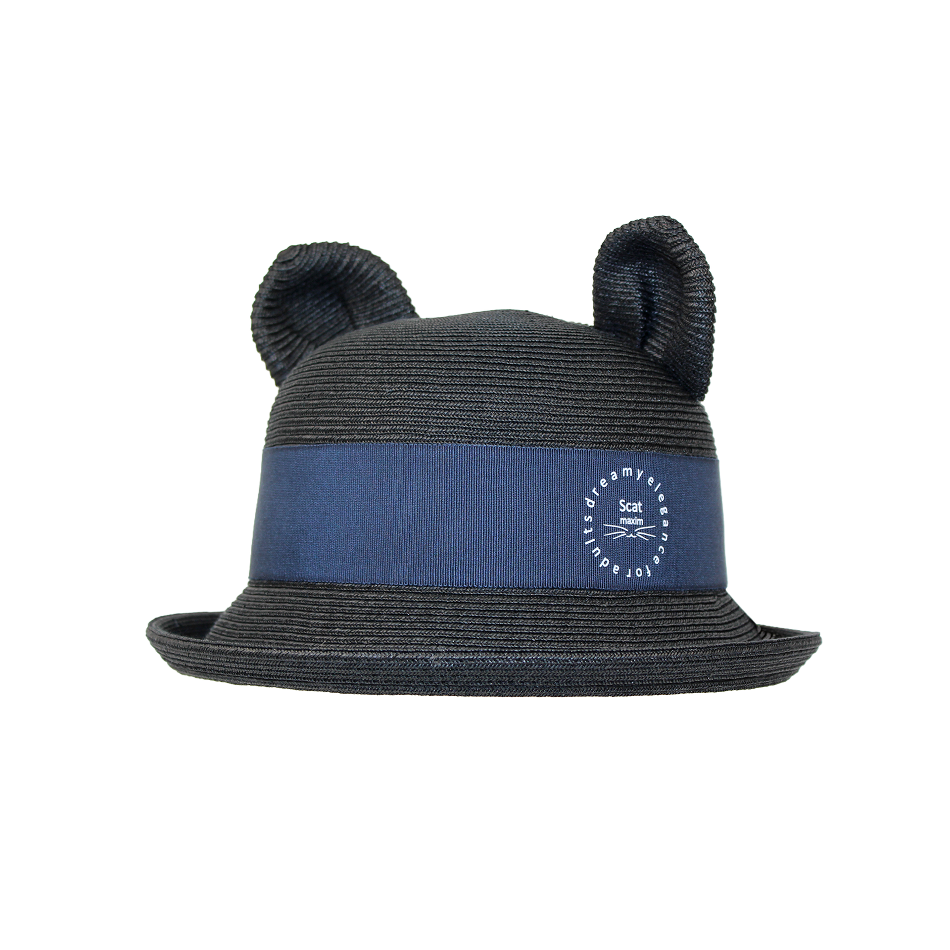 B-99-04｜【アトリエメイド】猫耳デザイン ペーパーブレードハット