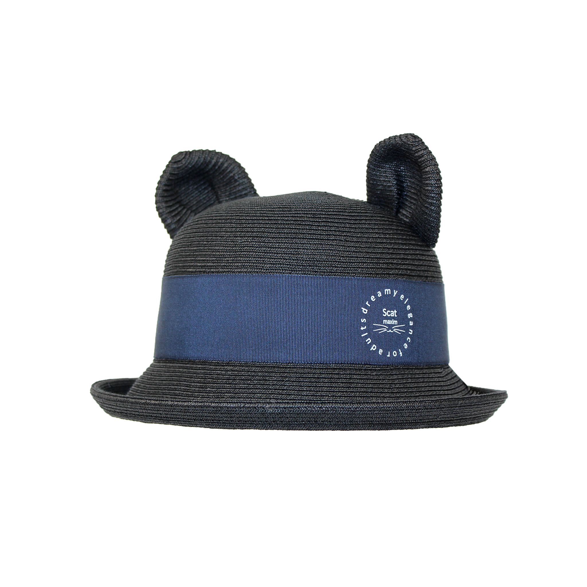 【アトリエメイド】猫耳デザイン ペーパーブレードハット