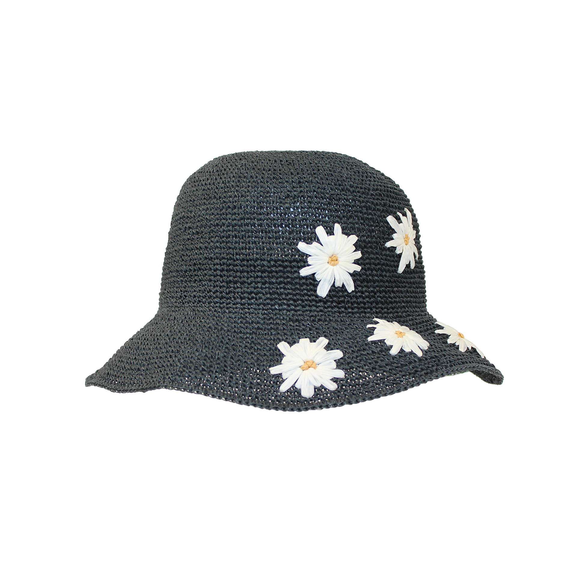 B-55-18｜フラワーモチーフ ペーパーバケットハット – maxim online store