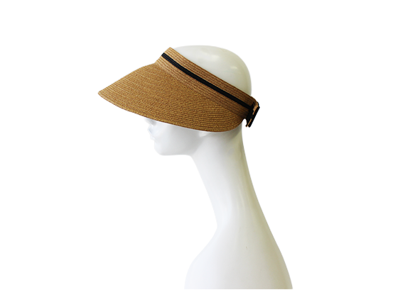 【母の日キャンペーン対象商品】M-38-40｜【一級遮光】【たためる】バックリボン ペーパー サンバイザー