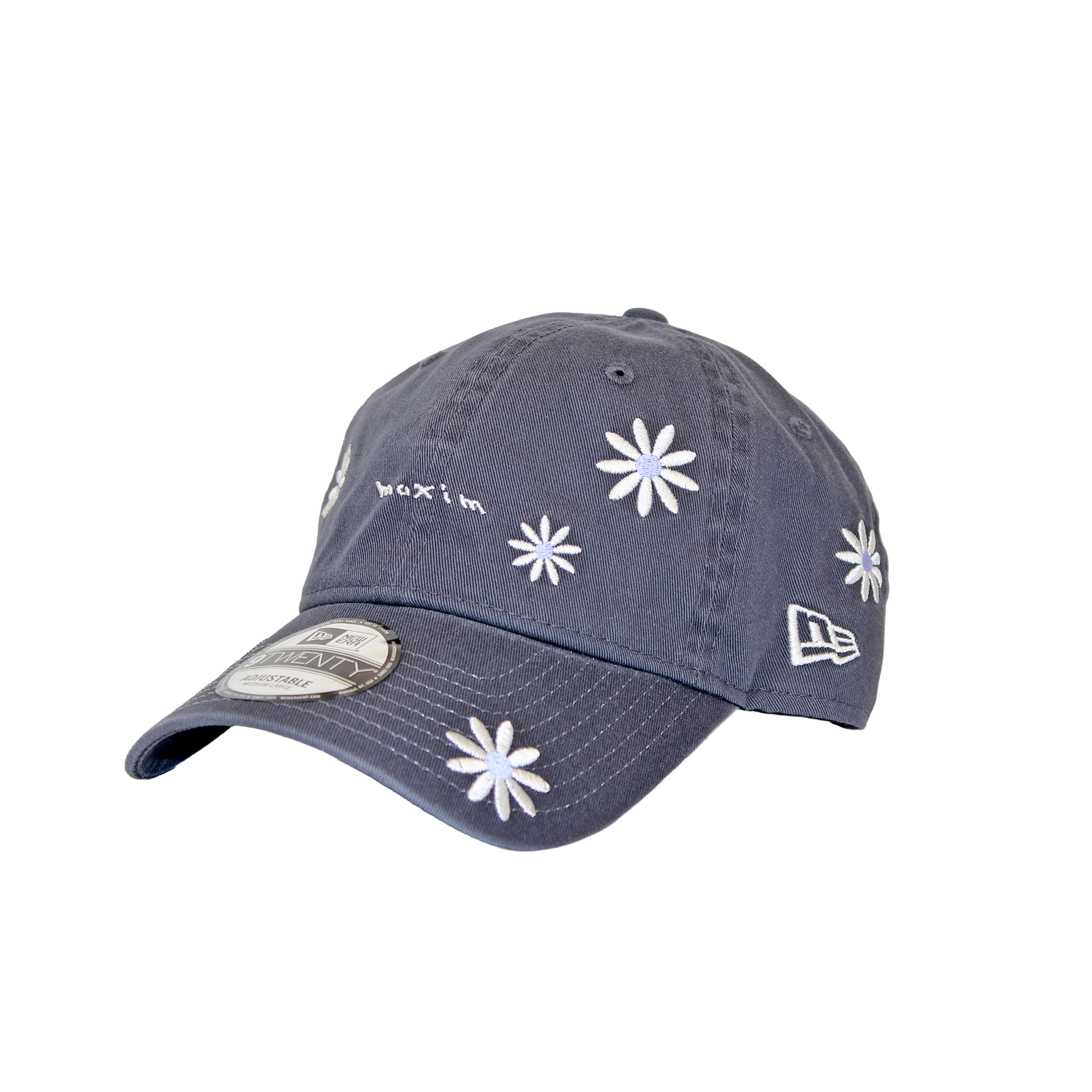 B-69-01｜【Maxim × NEW ERA】 【洗える】9TWENTY フラワー刺繍