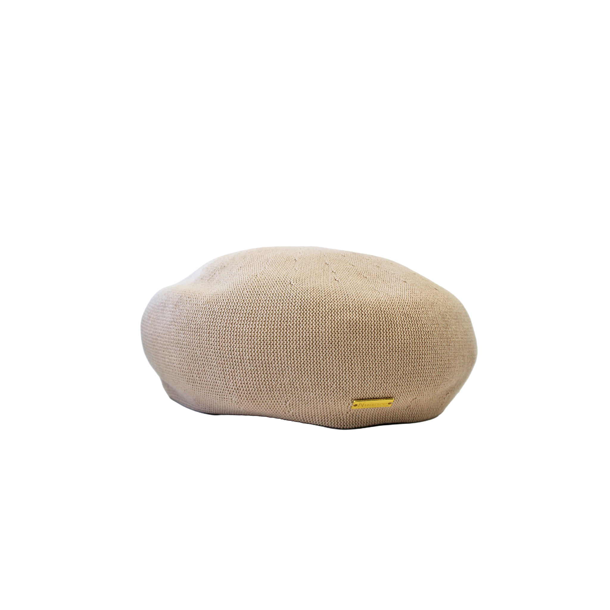 X-55-02｜コンパクトシルエット ニット編みベレー帽