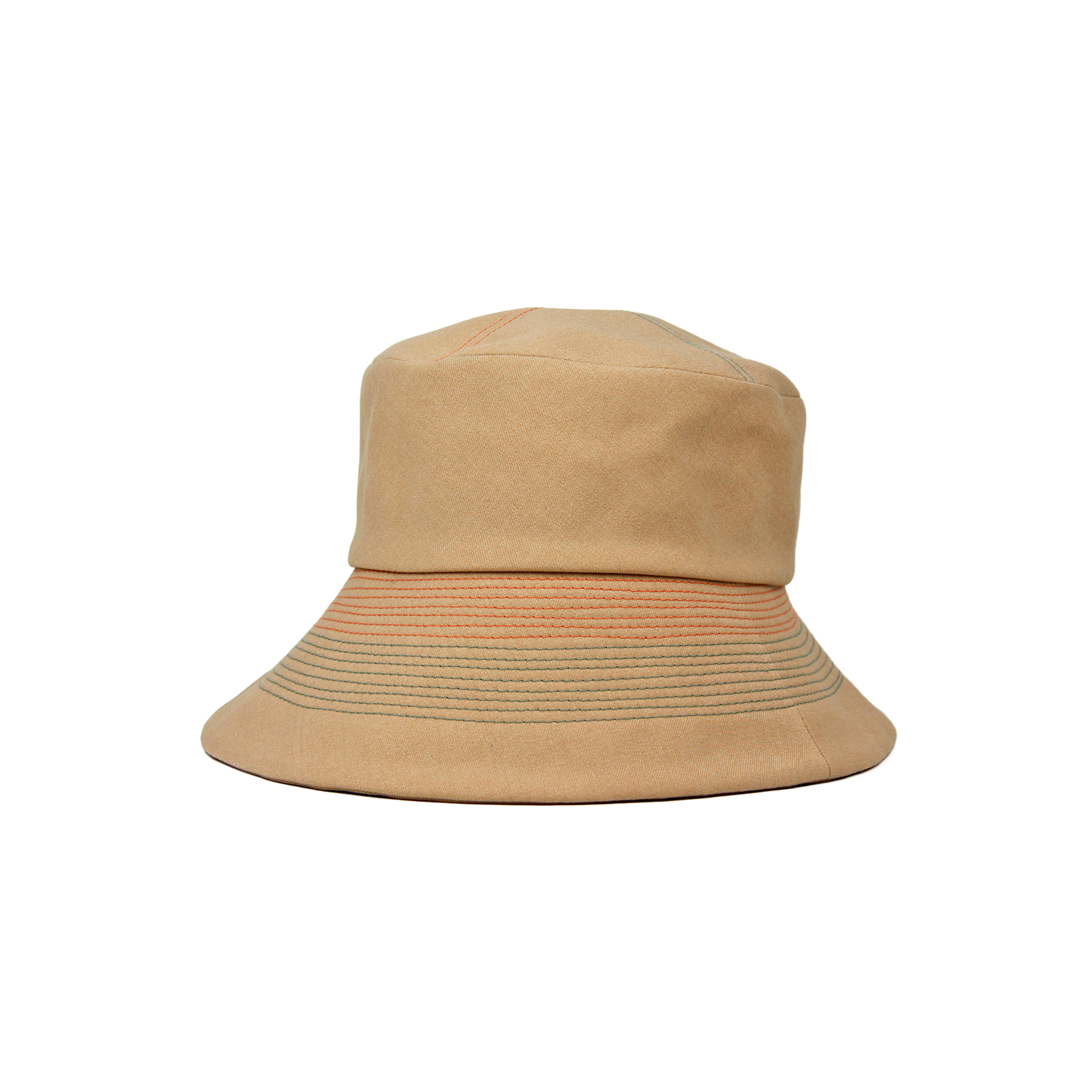 X-40-52｜【UVケア】カラーステッチ ベーシックハット