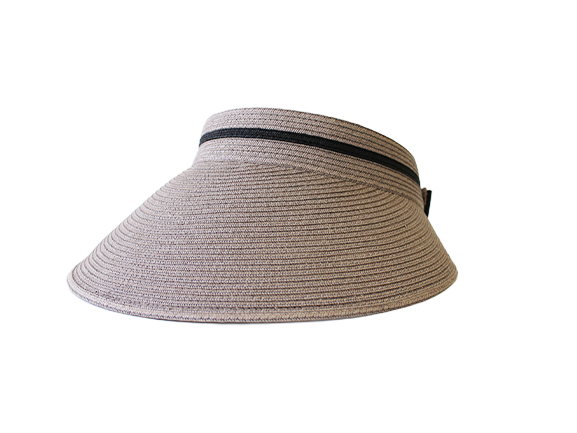 ・M-38-40｜【一級遮光】【たためる】バックリボン ペーパー サンバイザー