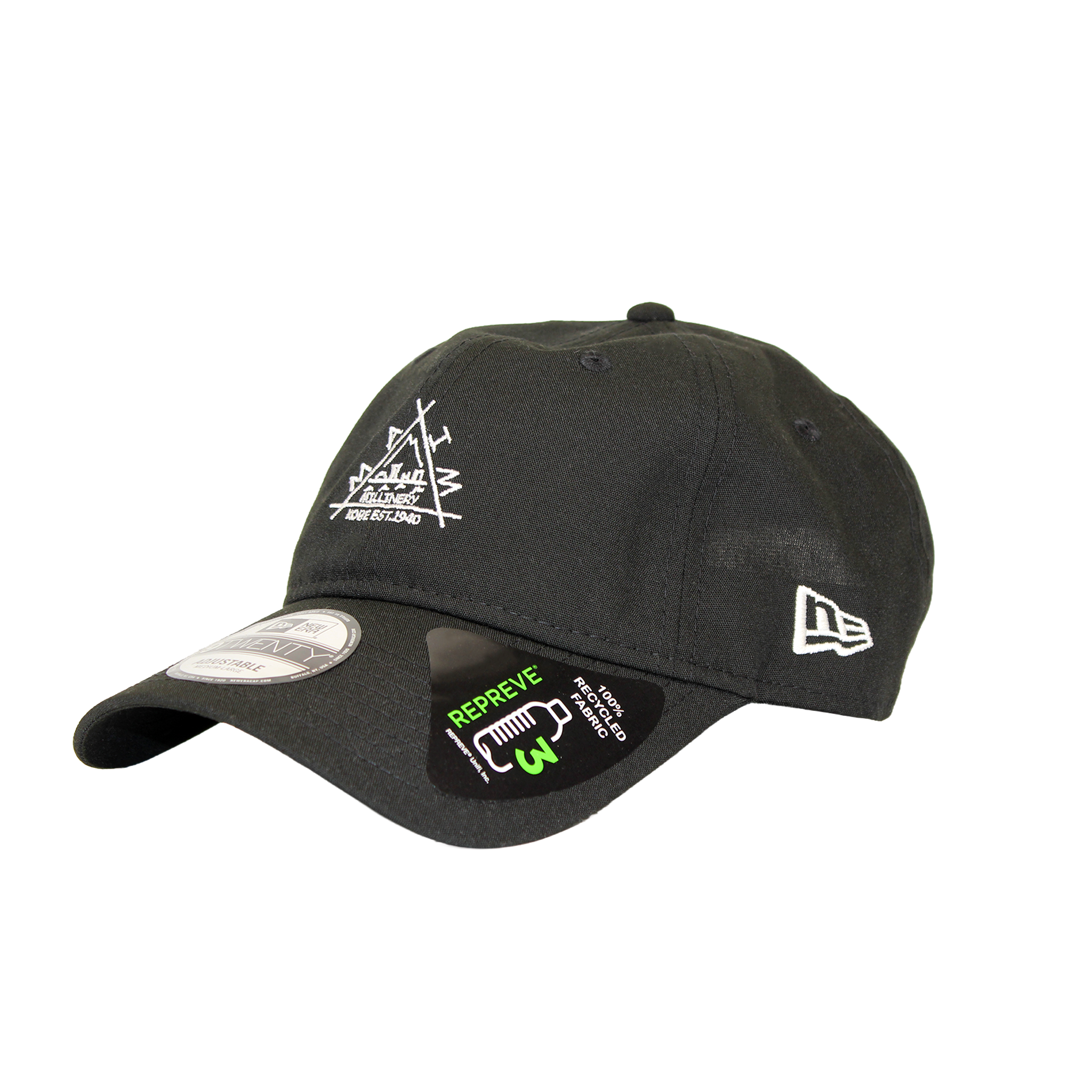 B-69-02｜【Maxim × NEW ERA】【洗える】9TWENTY 神戸モチーフ刺繍 REPREVE®  キャップ