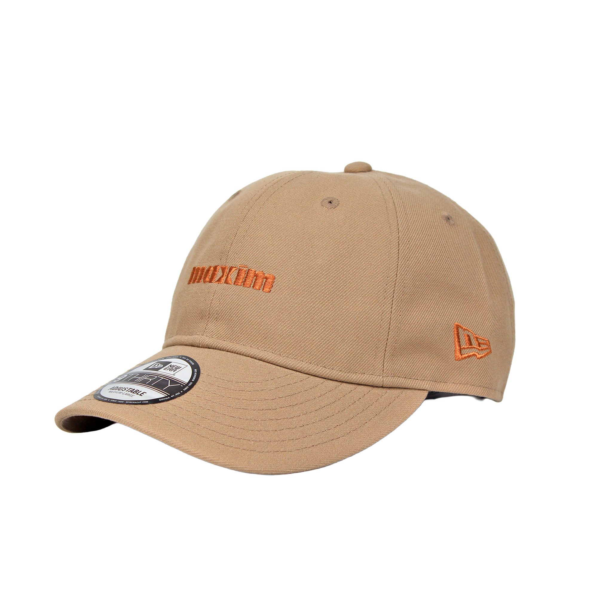 B-69-03｜【Maxim × NEW ERA】【洗える】9THIRTY オリジナルロゴ刺繍  コラボキャップ