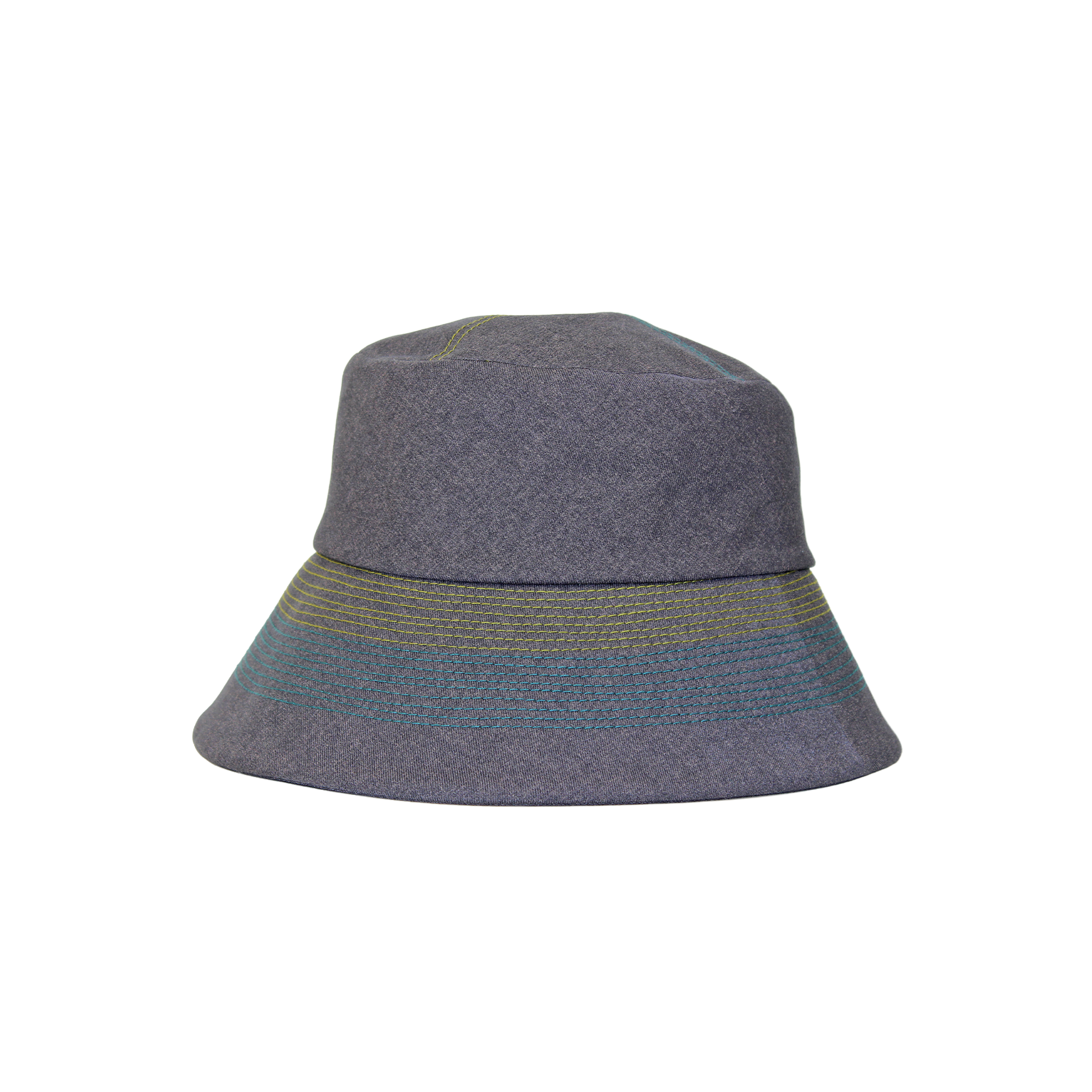 X-40-52｜【UVケア】カラーステッチ ベーシックハット