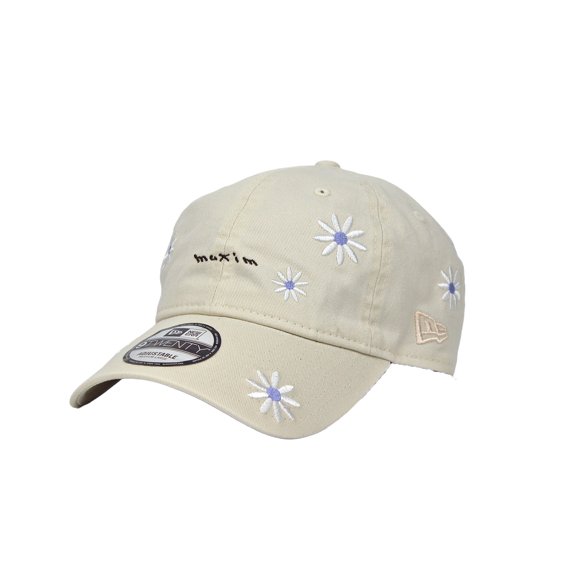 B-69-01｜【Maxim × NEW ERA】 【洗える】9TWENTY フラワー刺繍