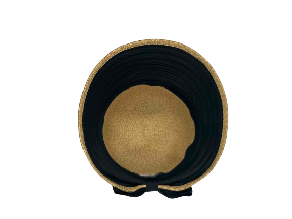 M-38-23｜【一級遮光】バックリボン ペーパーブレードクロッシェ