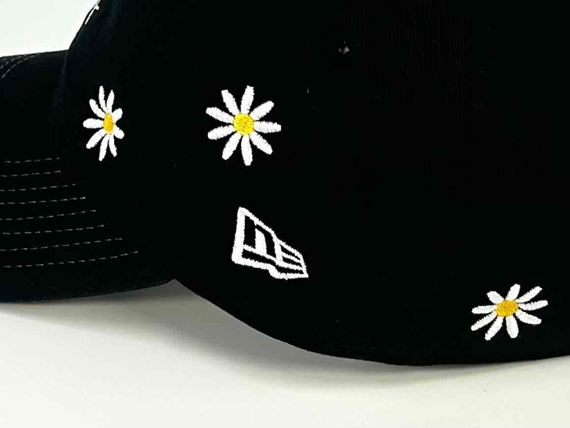 K-69-01｜【Maxim × NEW ERA】【洗える】9TWENTY フラワー刺繍キャップ