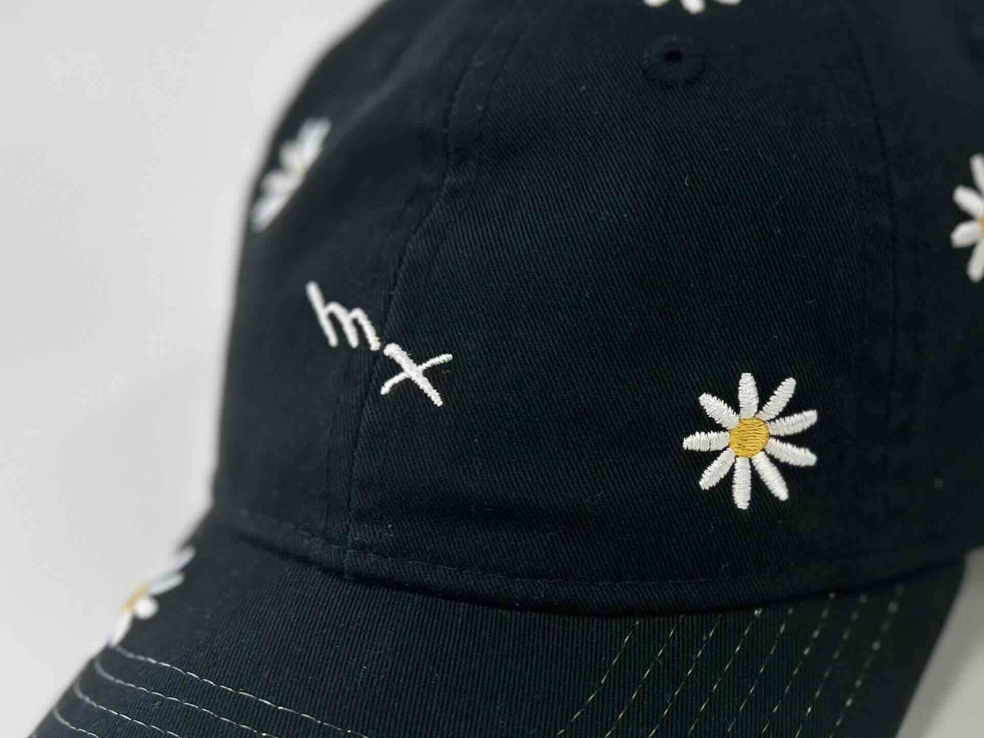 K-69-01｜【Maxim × NEW ERA】【洗える】9TWENTY フラワー刺繍キャップ