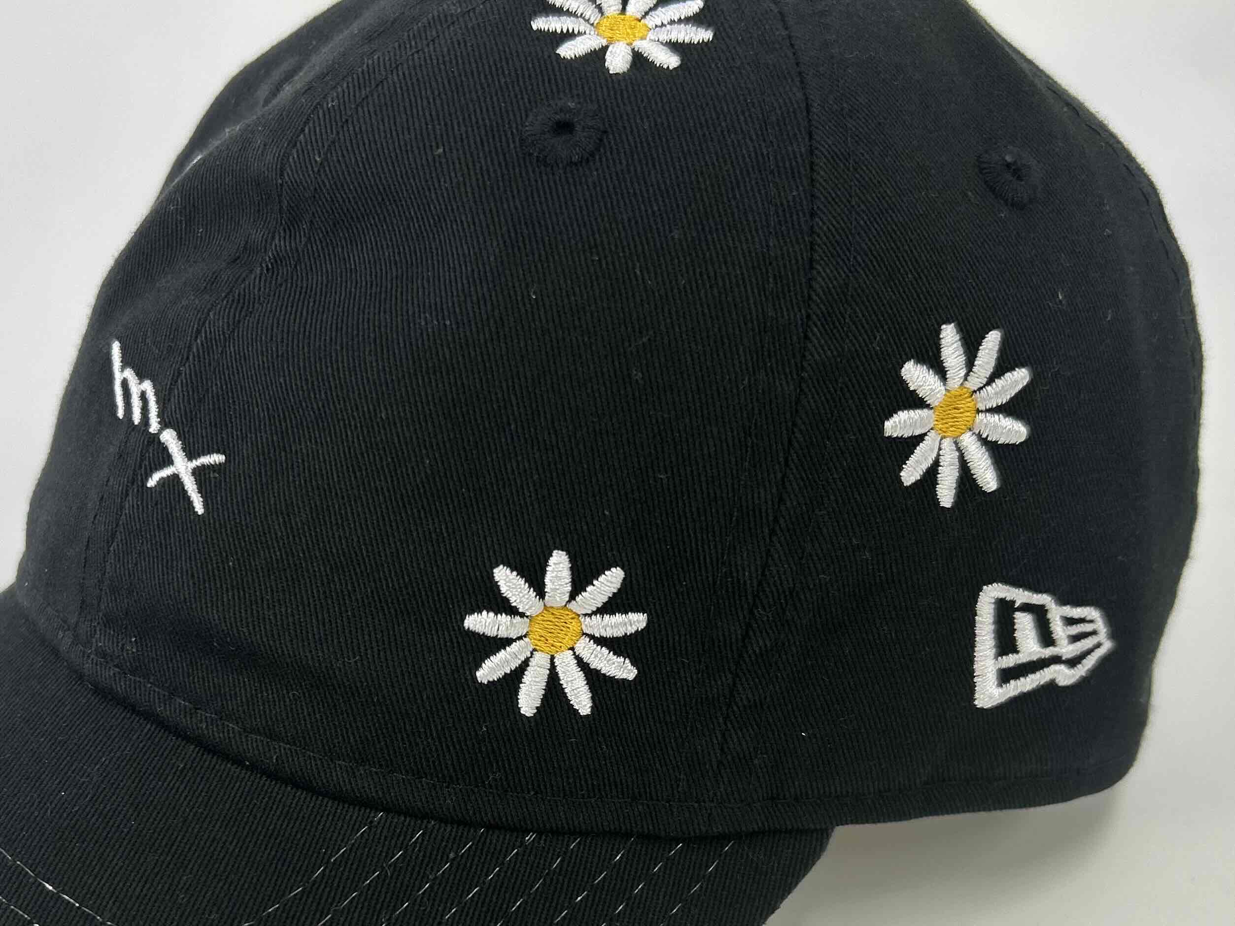 K-69-01｜【Maxim × NEW ERA】【洗える】9TWENTY フラワー刺繍キャップ