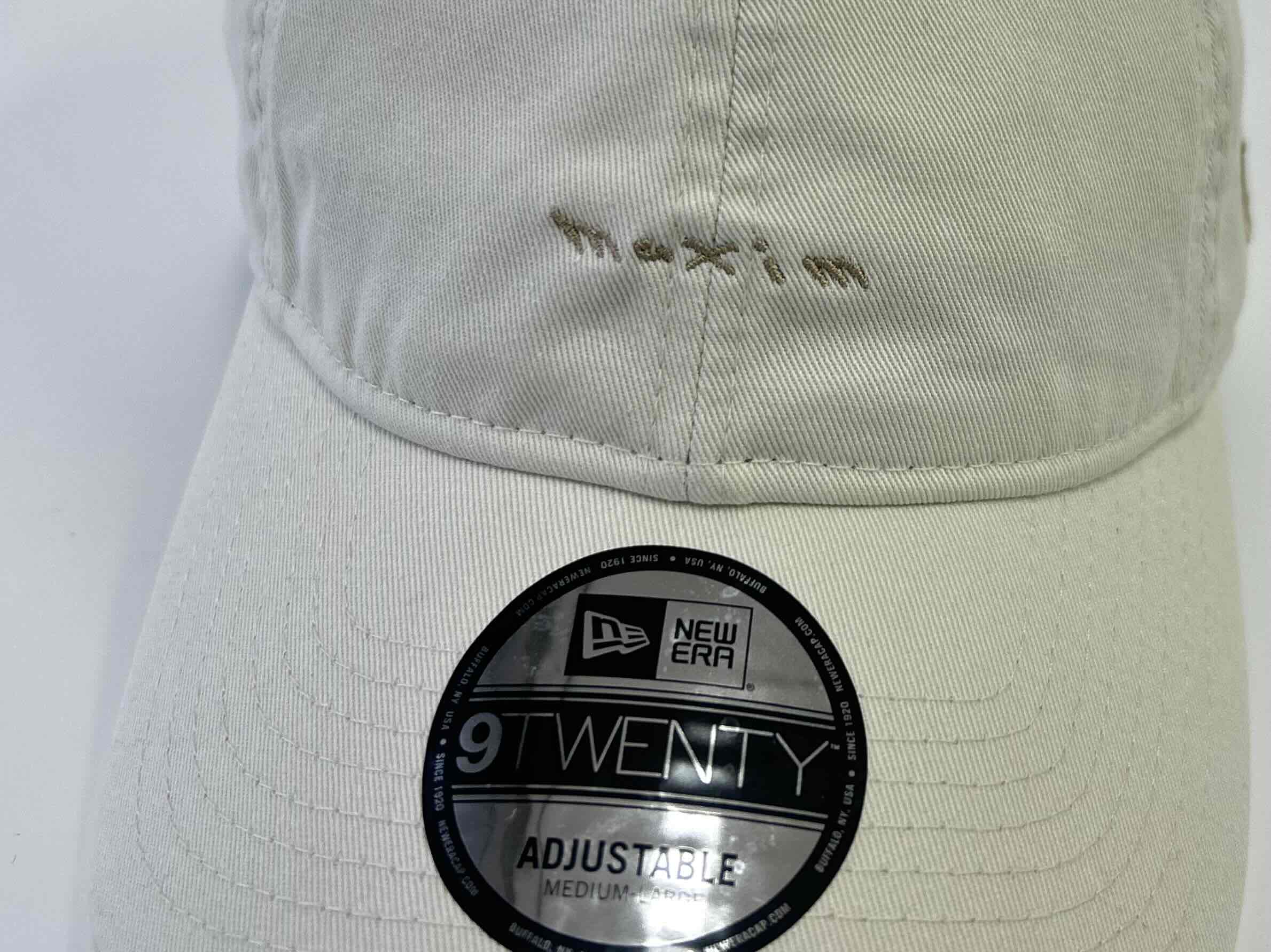 ・K-69-03｜【洗える】【Maxim × NEW ERA】 9TWENTY コットン ベースボールキャップ