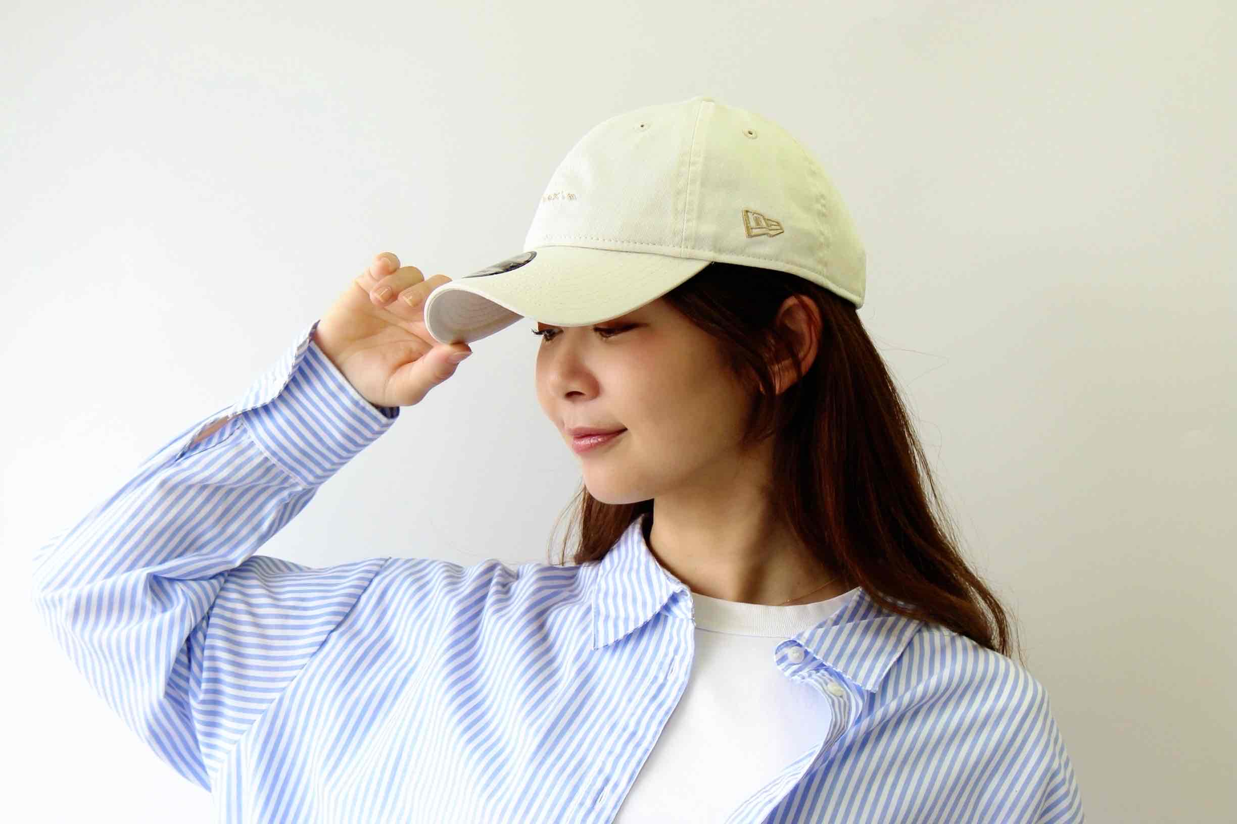 ・K-69-03｜【洗える】【Maxim × NEW ERA】 9TWENTY コットン ベースボールキャップ