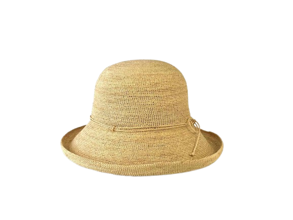 ・X-58-01｜手編みハイゲージラフィア セーラーハット