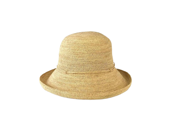 ・X-58-01｜手編みハイゲージラフィア セーラーハット