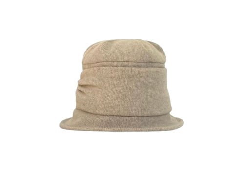 A-40-57｜ウール混 サイドデザイン ニットハット