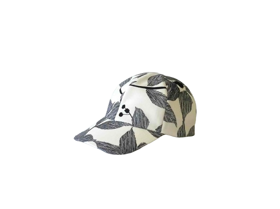 MO-4｜【EC限定】ボタニカルプリント リネンライク キャップ