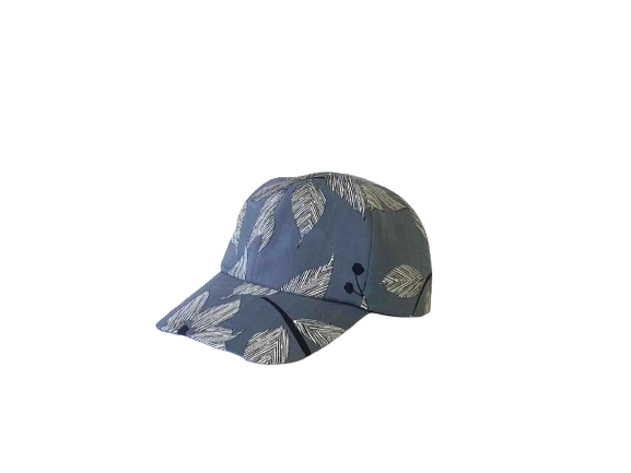 MO-4｜【EC限定】ボタニカルプリント リネンライク キャップ