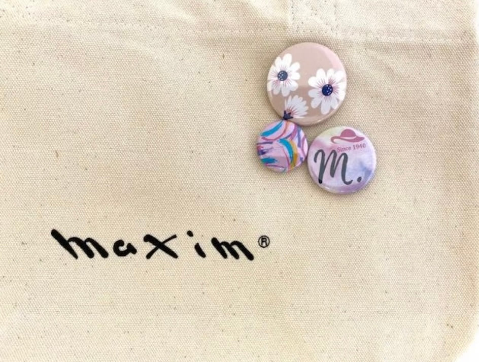 maximロゴ入りミニトートバッグ