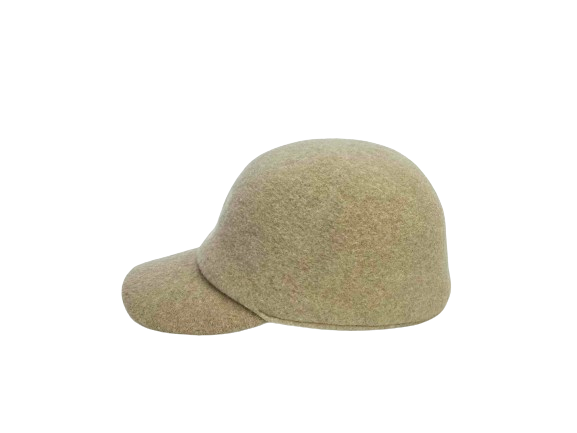 A-55-51｜ウール イニシャル バスクキャップ