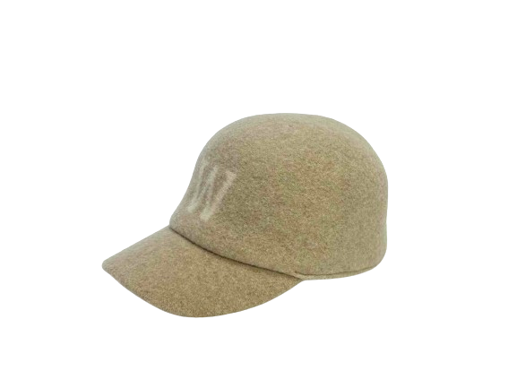 A-55-51｜ウール イニシャル バスクキャップ