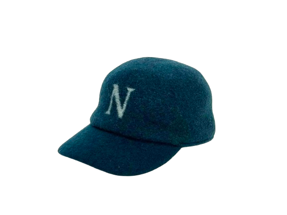 A-55-51｜ウール イニシャル バスクキャップ