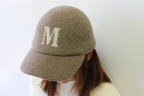 ・K-55-51｜イニシャル ウール バスクキャップ