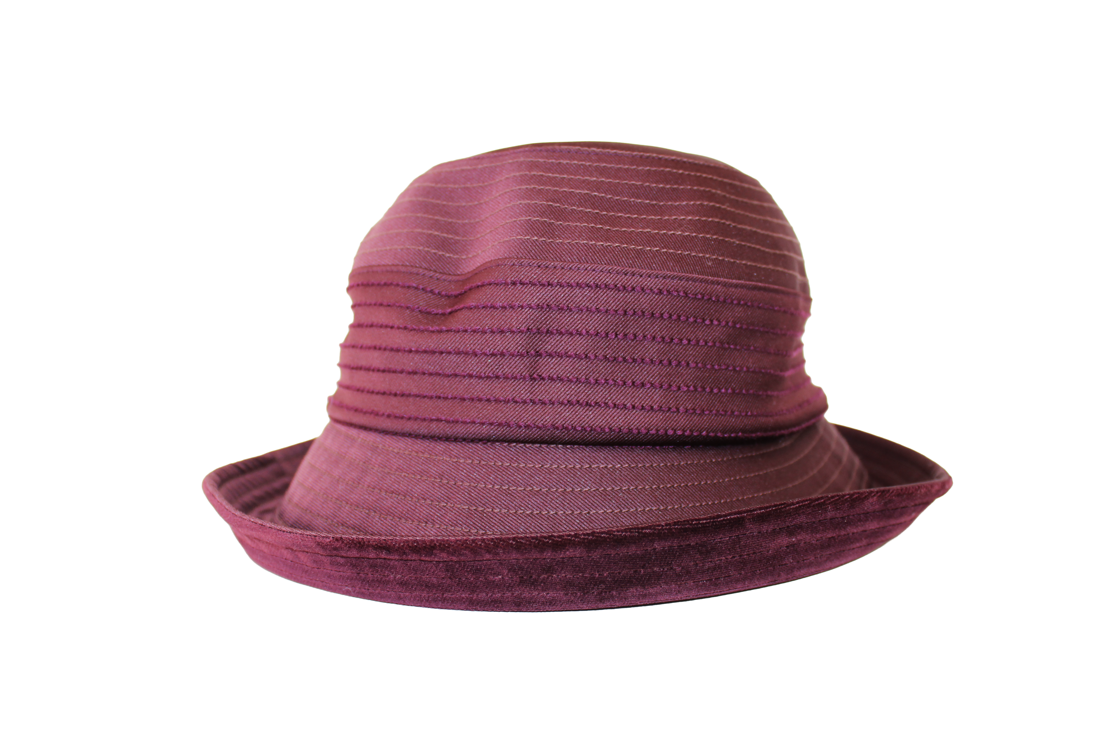 ・X-32-52/53｜【Sサイズあり】異素材コンビ バイカラー ハット