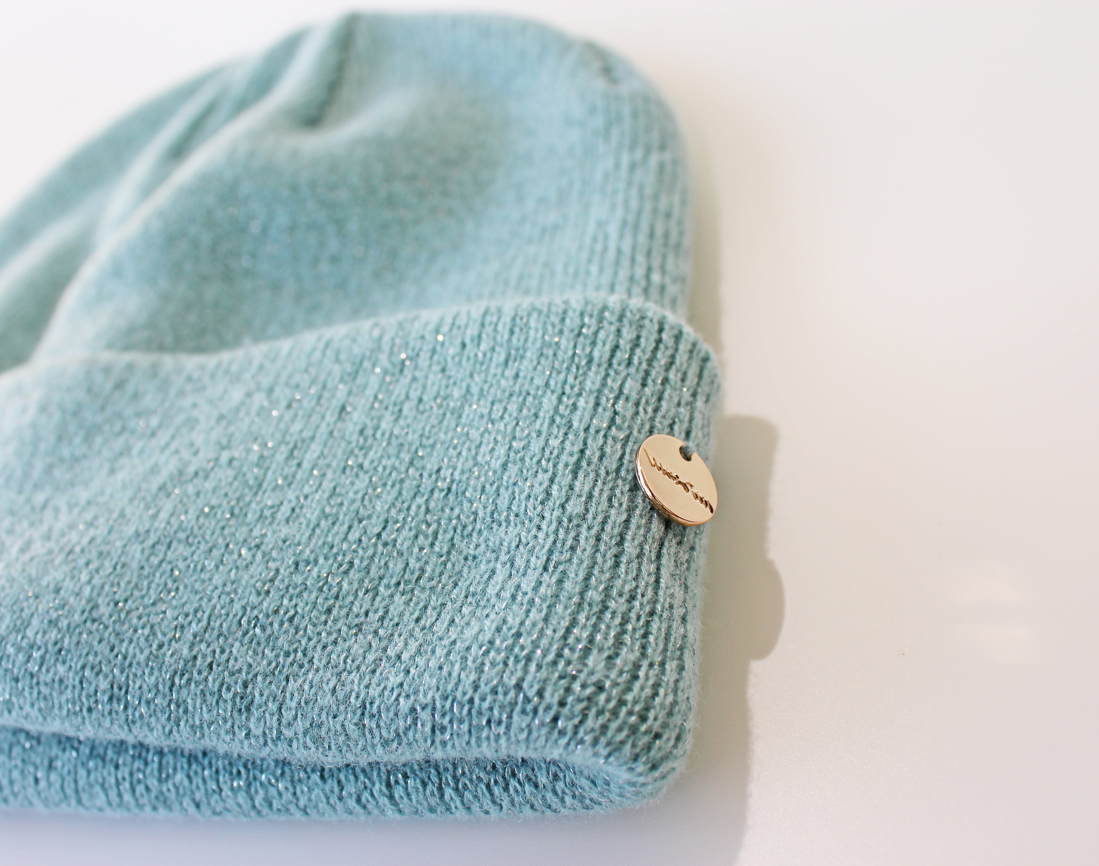 ・K-40-67｜メタルパーツ ラメ入り ニット帽