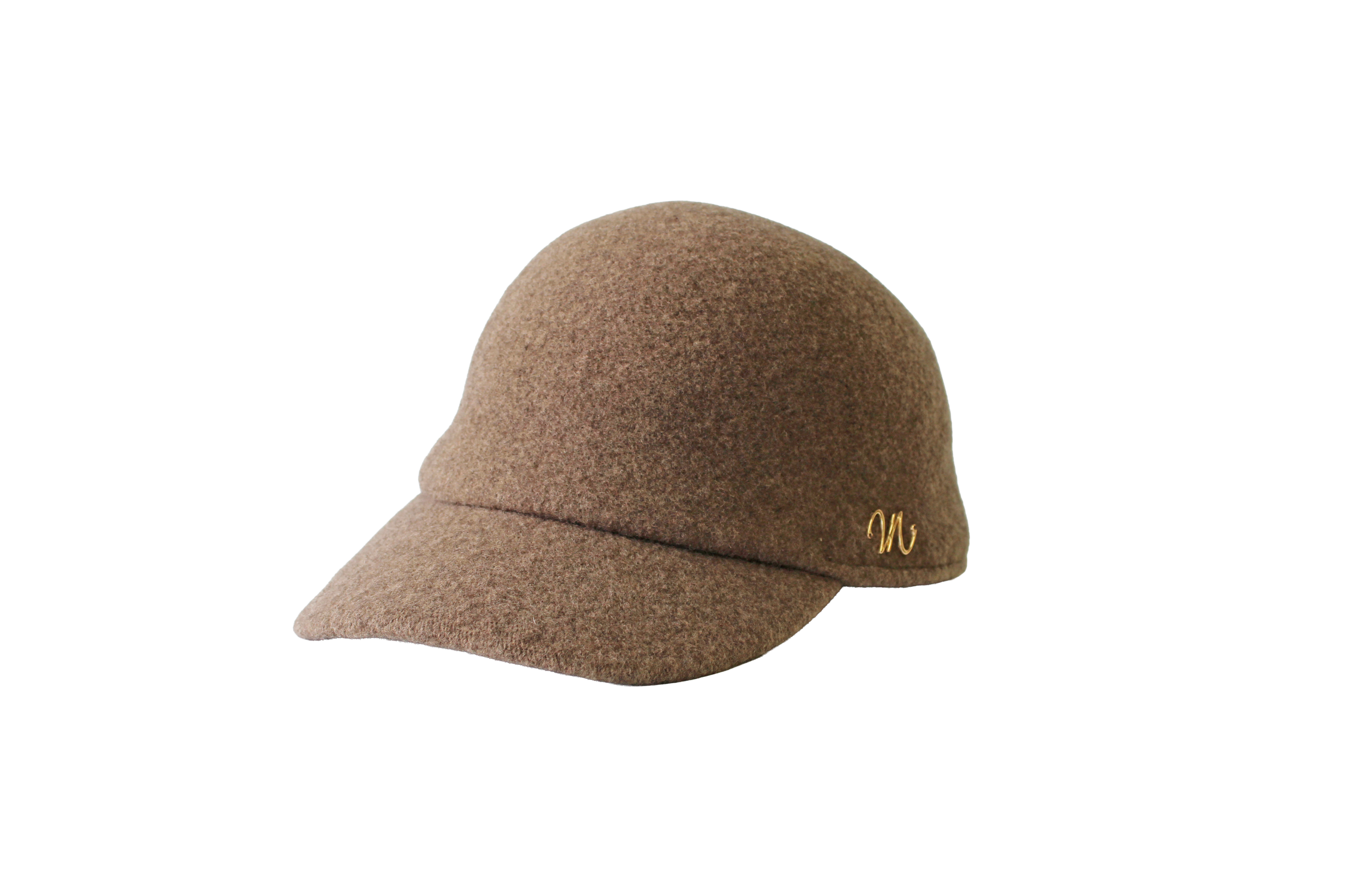 ・K-55-52｜メタルパーツつき ウール バスクキャップ