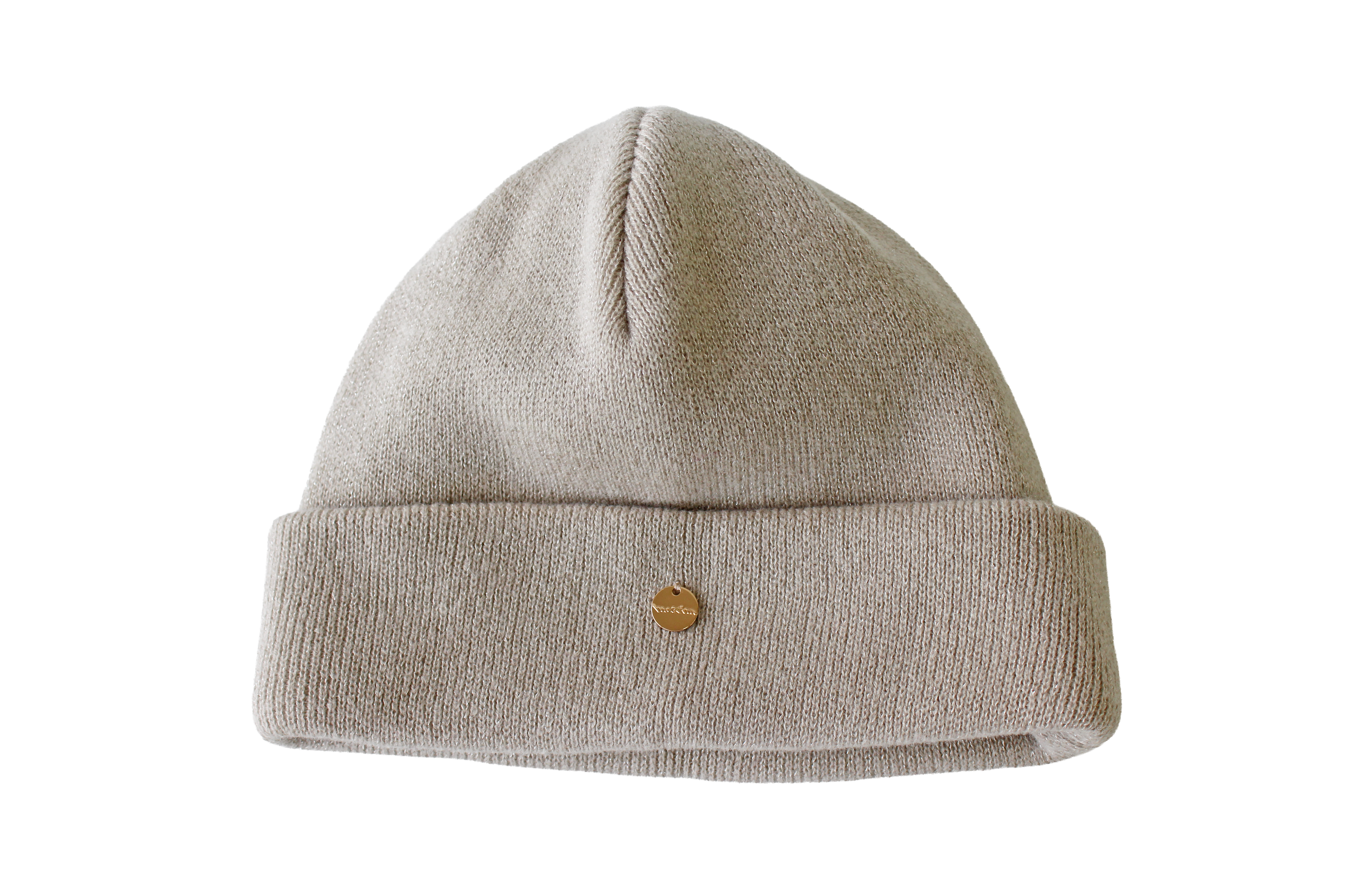 ・K-40-67｜メタルパーツ ラメ入り ニット帽