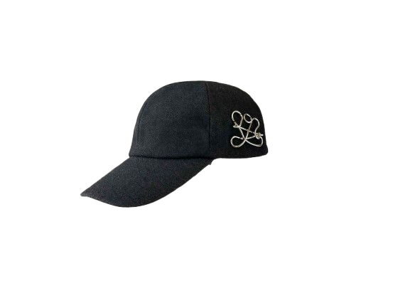 ・H-76-59｜ウール×チュール 6パネルキャップ