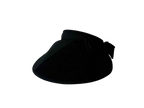 ▼X-25-12｜レース×リボン ペーパーブレード サンバイザー