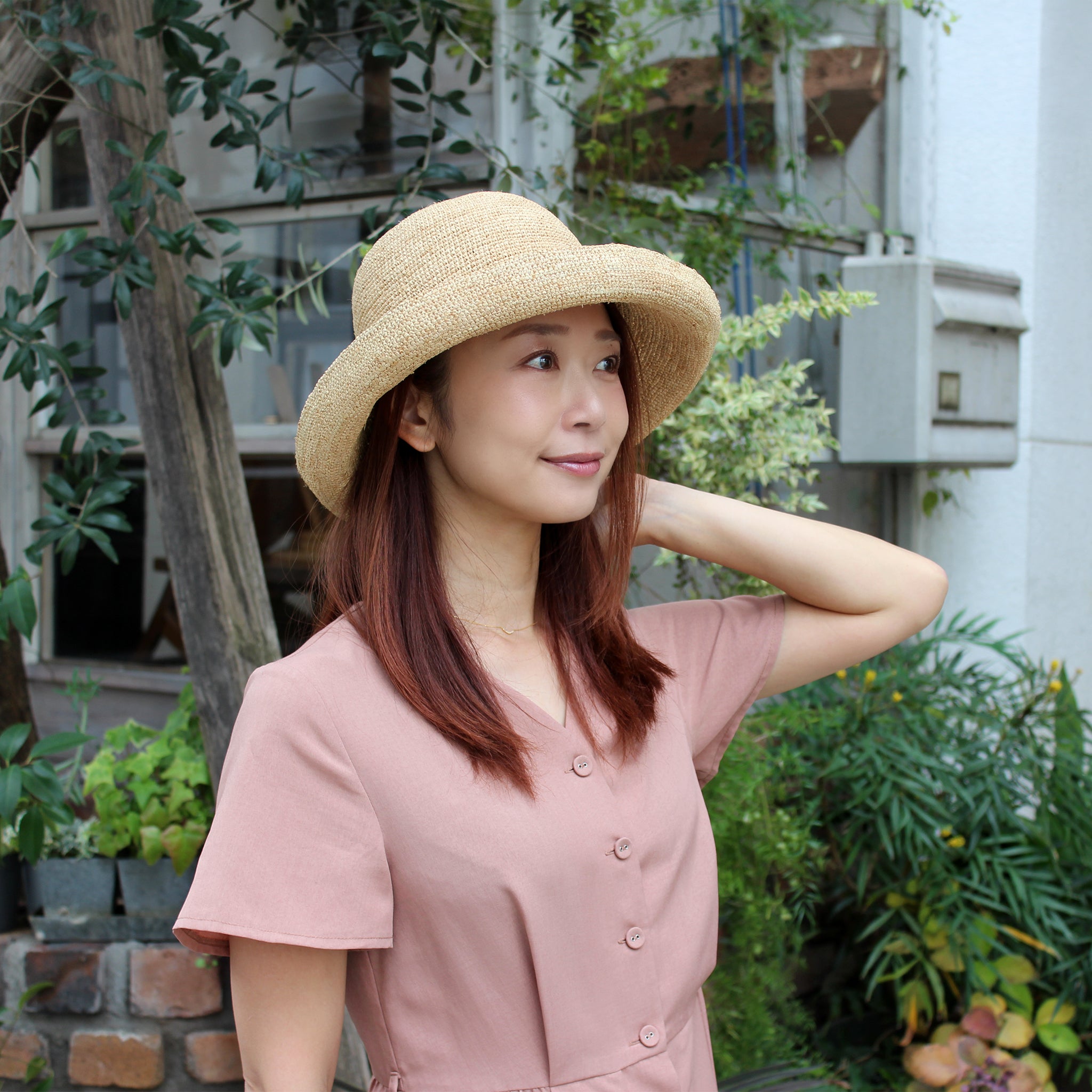 K-40-24｜ラフィア編み セーラーハット – maxim online store