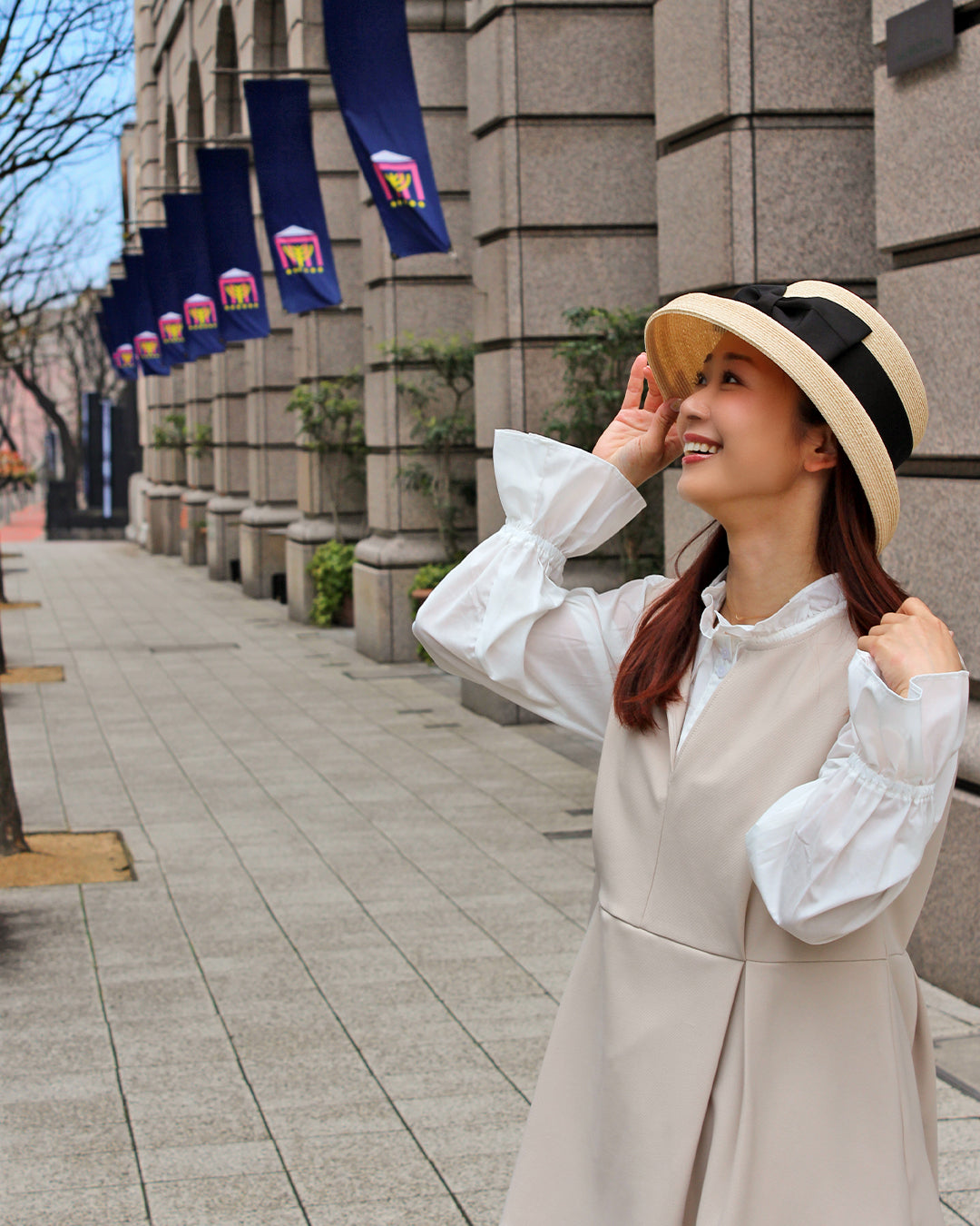 M-71-02｜【受注生産】【アトリエメイド】マニラ麻 カサブランカハット