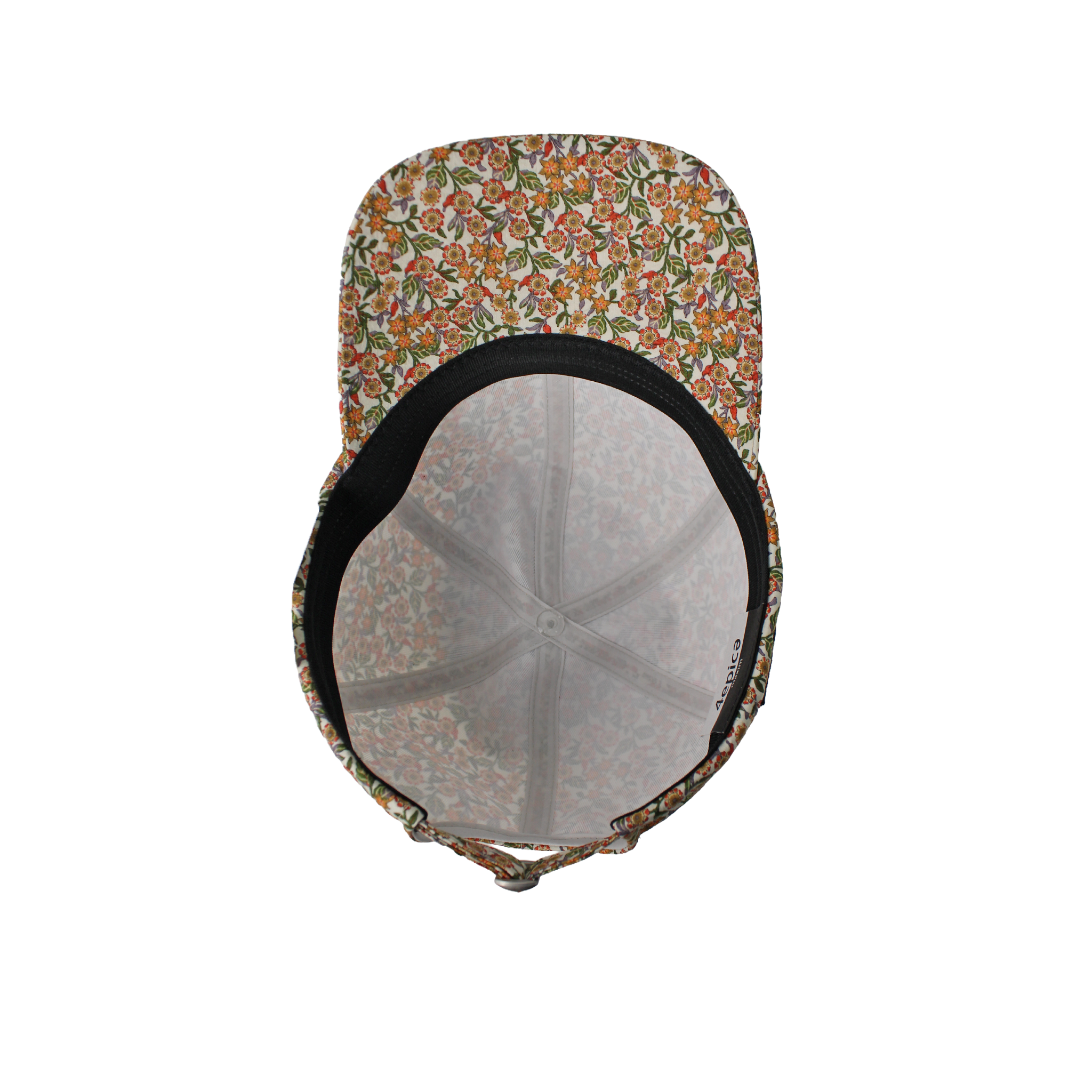 B-17-01｜フラワープリント キャップ