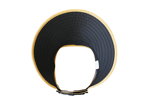 【母の日キャンペーン対象商品】M-38-40｜【一級遮光】【たためる】バックリボン ペーパー サンバイザー