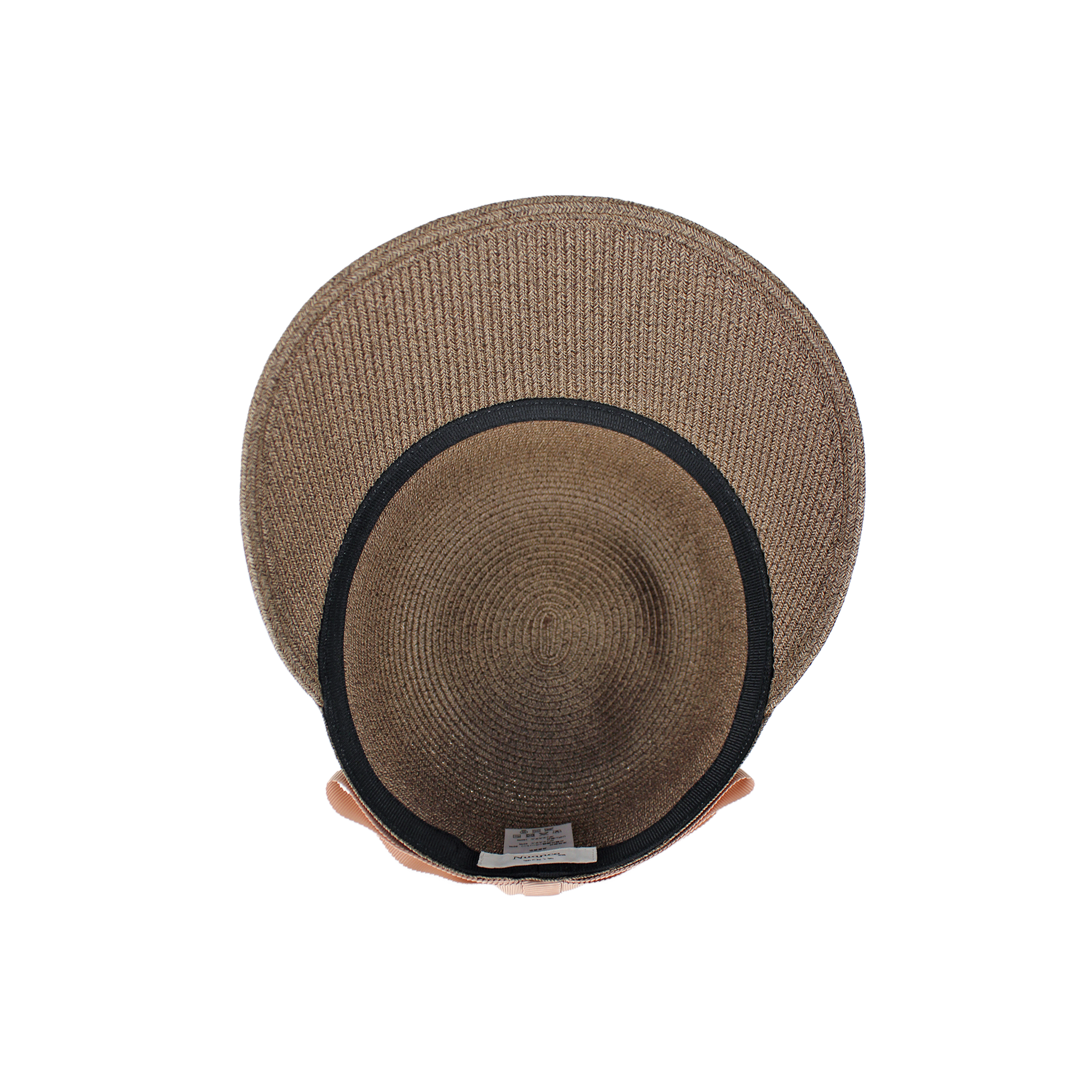 B-55-09｜【UV遮蔽率98%以上】【洗える】バックリボン ペーパーキャップ