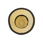 K-55-04｜【UV遮蔽率98%以上】フラワーモチーフ つば広ペーパーハット