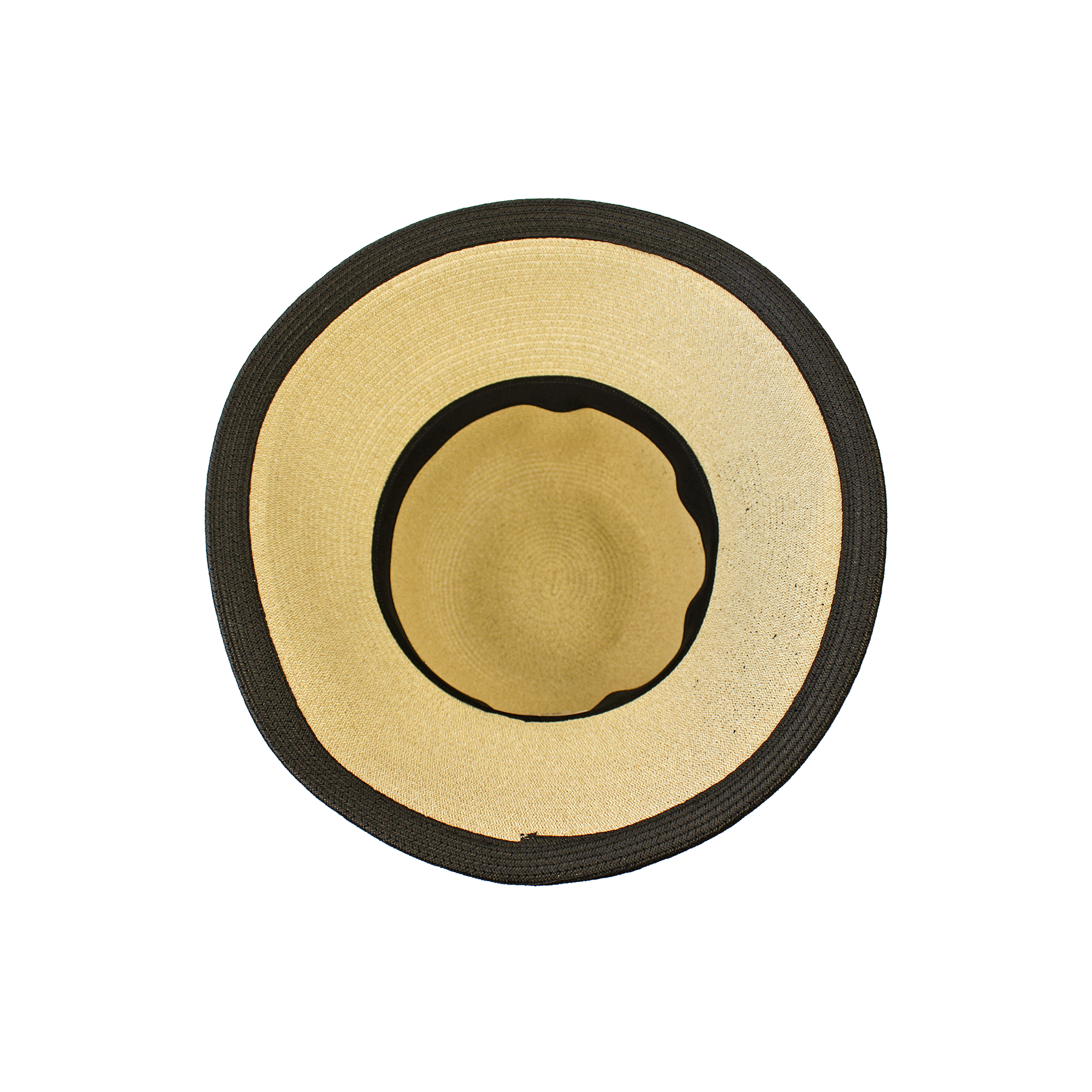 K-55-04｜【UV遮蔽率98%以上】フラワーモチーフ つば広ペーパーハット