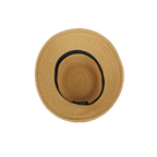 B-99-01｜【アトリエメイド】リボン＆猫チャーム付き ステッチ ペーパーハット