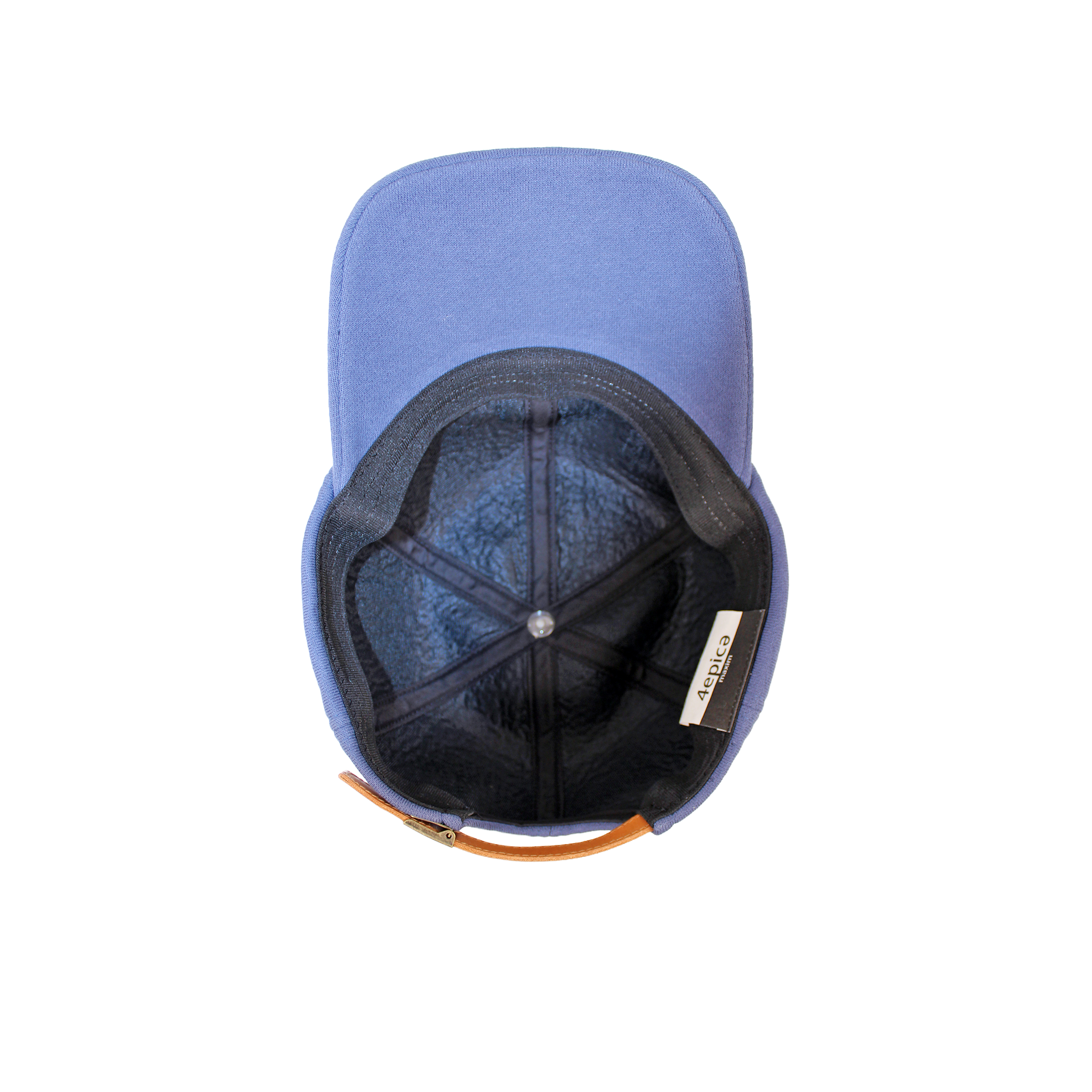 H-17-09｜ 牛革ベルト スウェット調 コットンキャップ